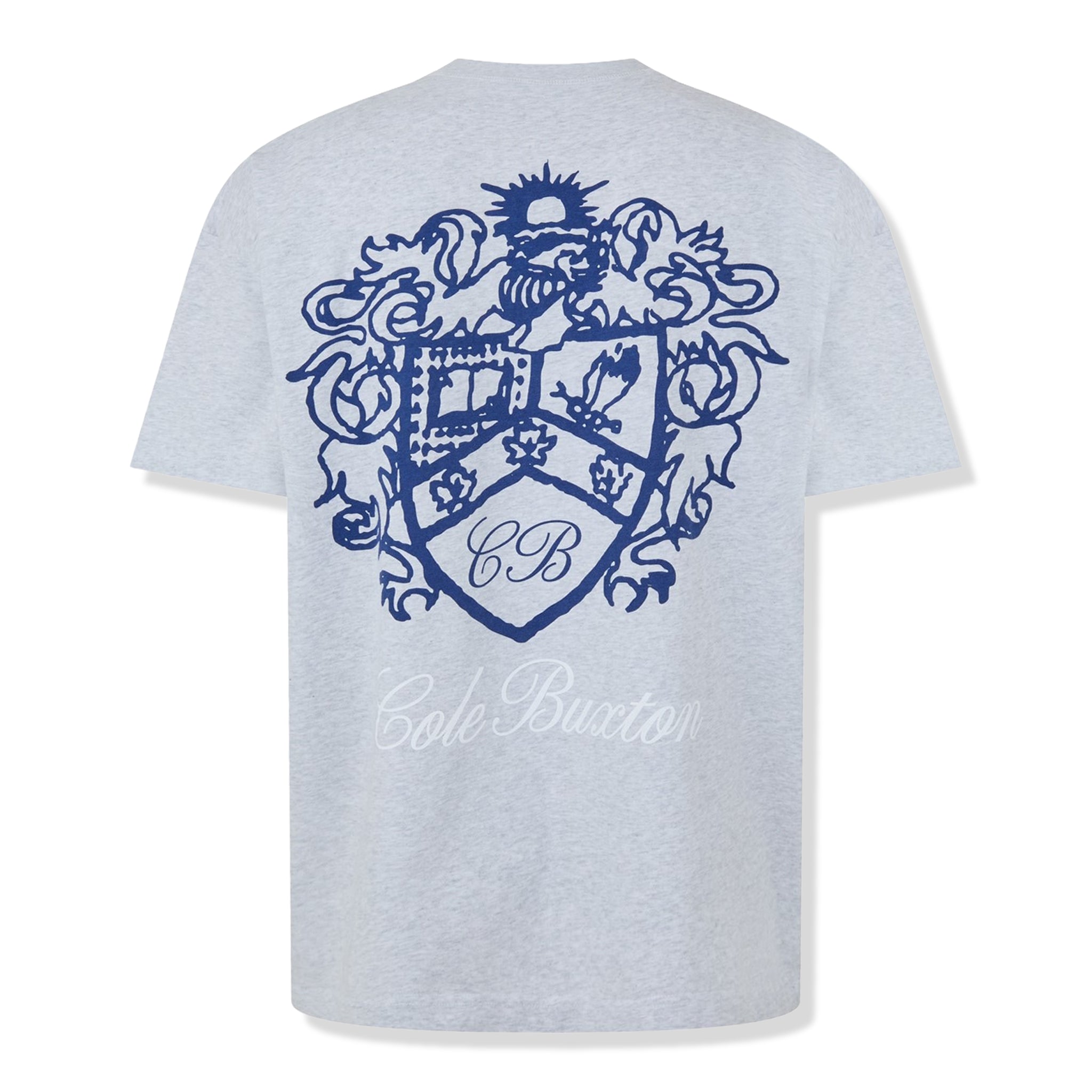 Cole Buxton Collegiate Grey T Shirt